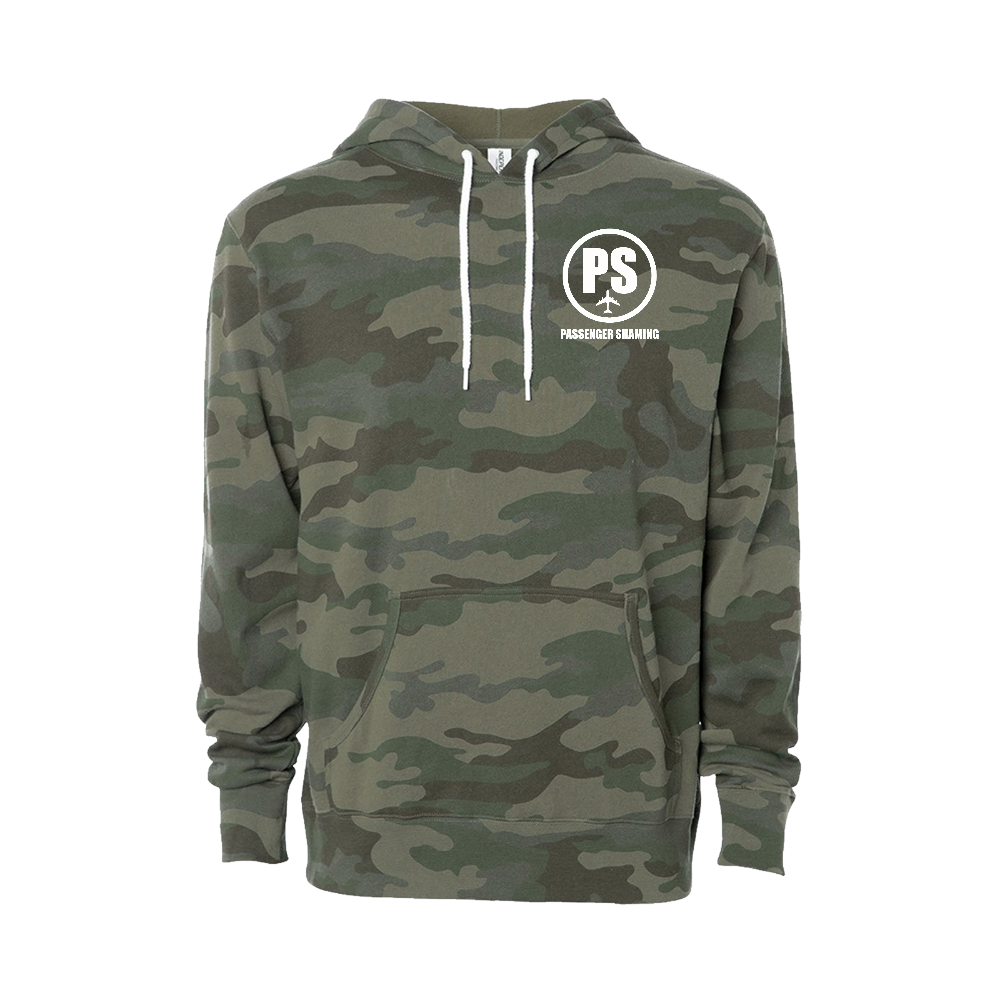 Passenger Shaming Camo Logo Hoodie - Unisex