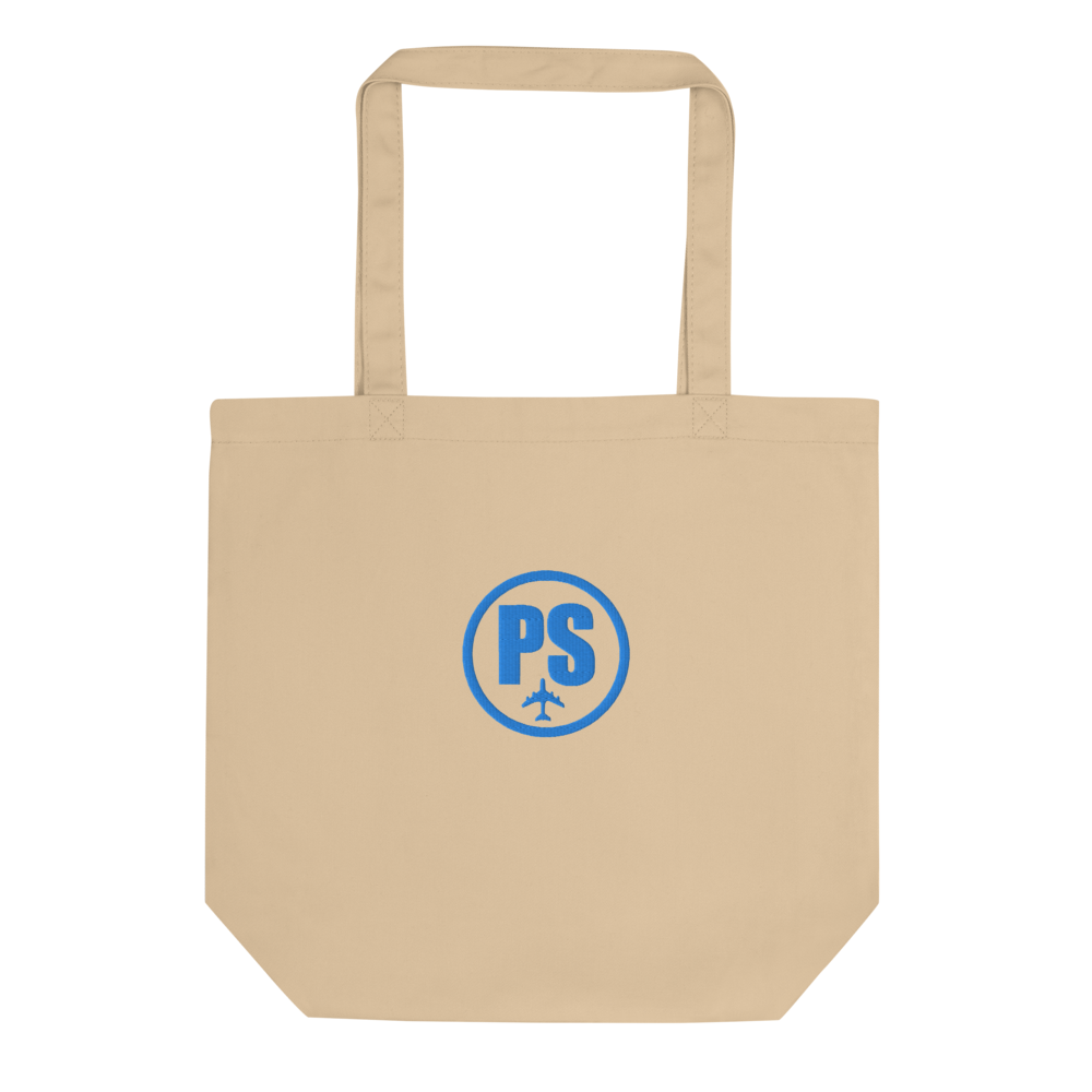 PS Logo Embroidered Eco Tote Bag