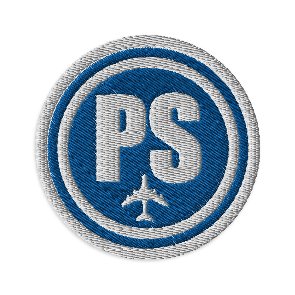 PS Logo Embroidered Patch - LIMITED EDITION