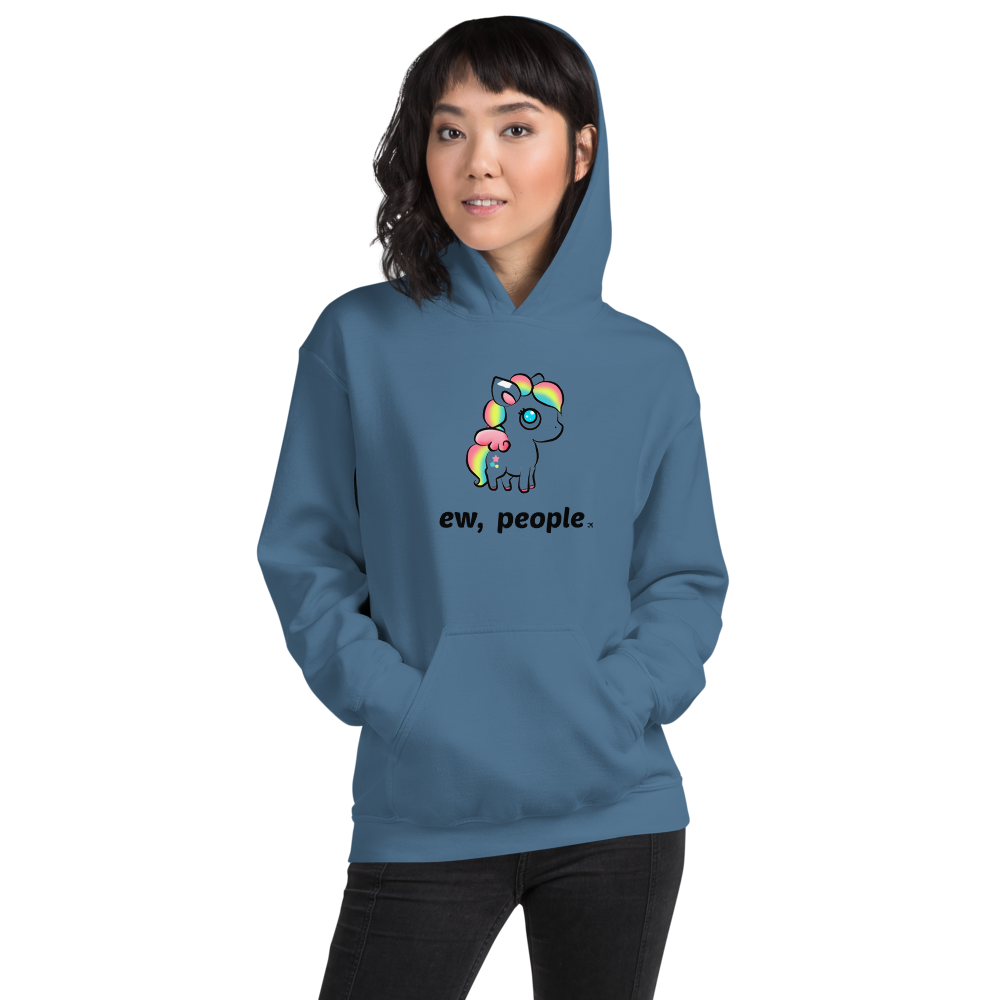 Passenger Shaming "Ew People" Unicorn Hoodie - UNISEX - 6 COLORS
