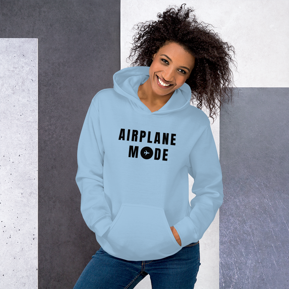 Passenger Shaming "Airplane Mode" Unisex Hoodie - 4 COLORS