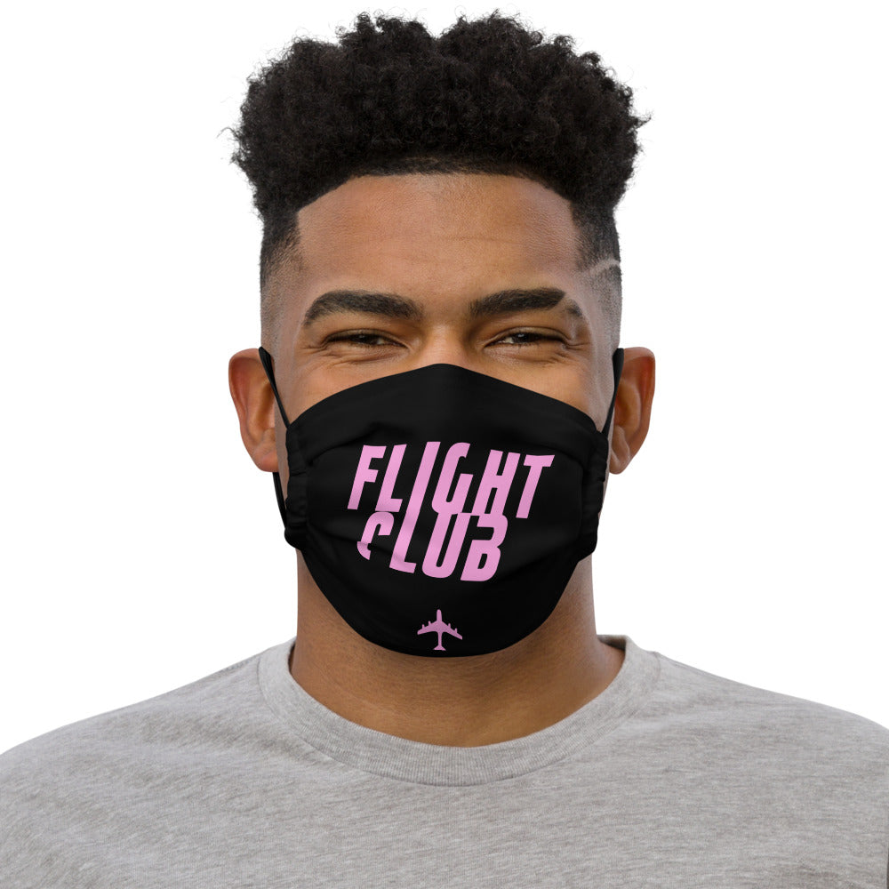Passenger Shaming "Flight Club" Face Mask (with nose wire)