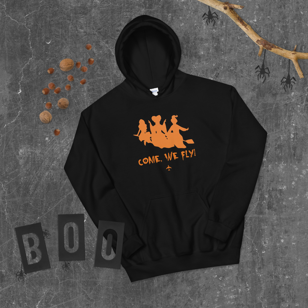 "Come, We Fly!" Hocus Pocus Hoodie - UNISEX