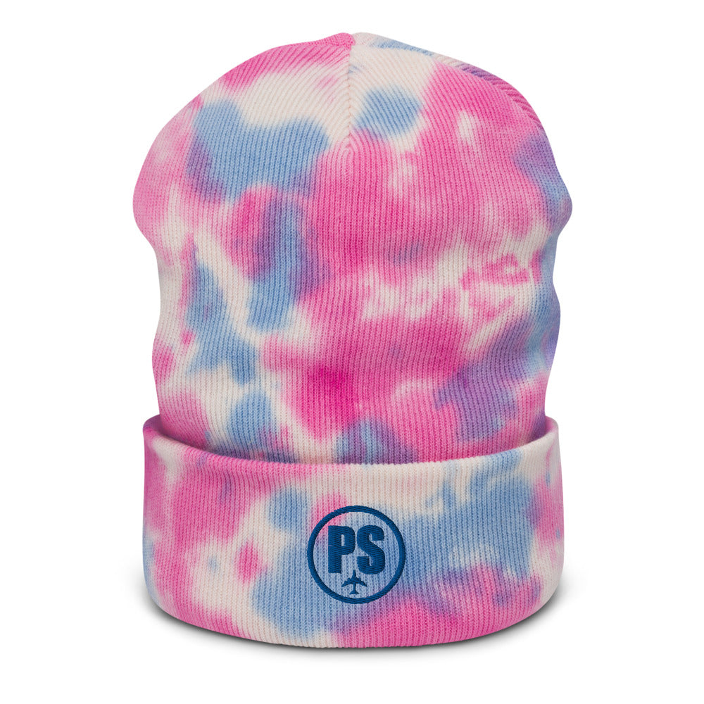 PS Logo Tie-dye Beanie - Cotton Candy - UNISEX