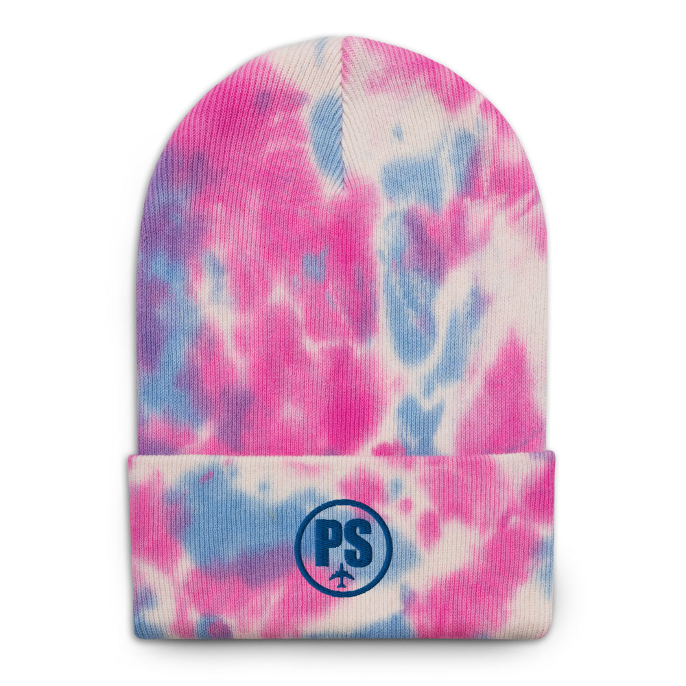 PS Logo Tie-dye Beanie - Cotton Candy - UNISEX