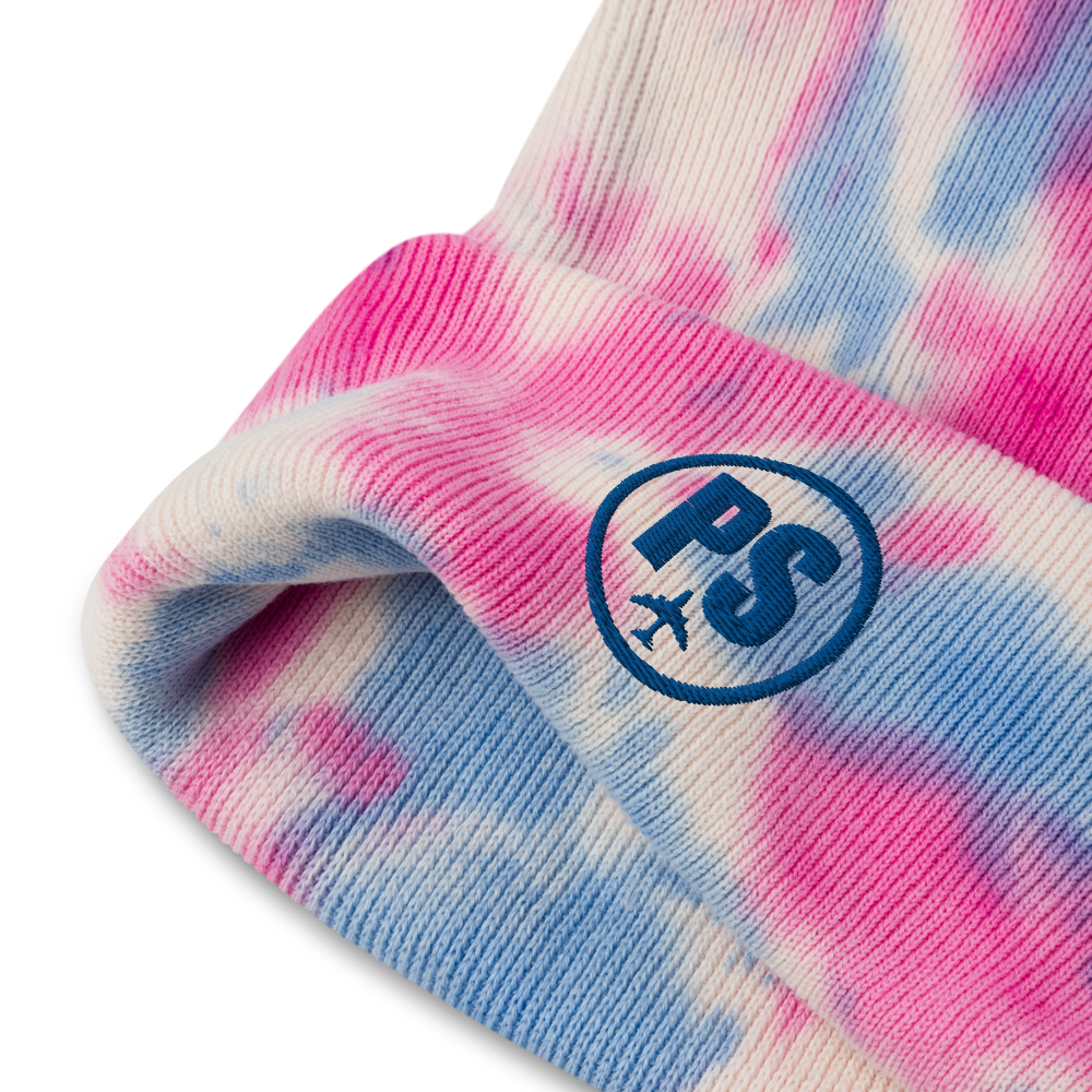 PS Logo Tie-dye Beanie - Cotton Candy - UNISEX