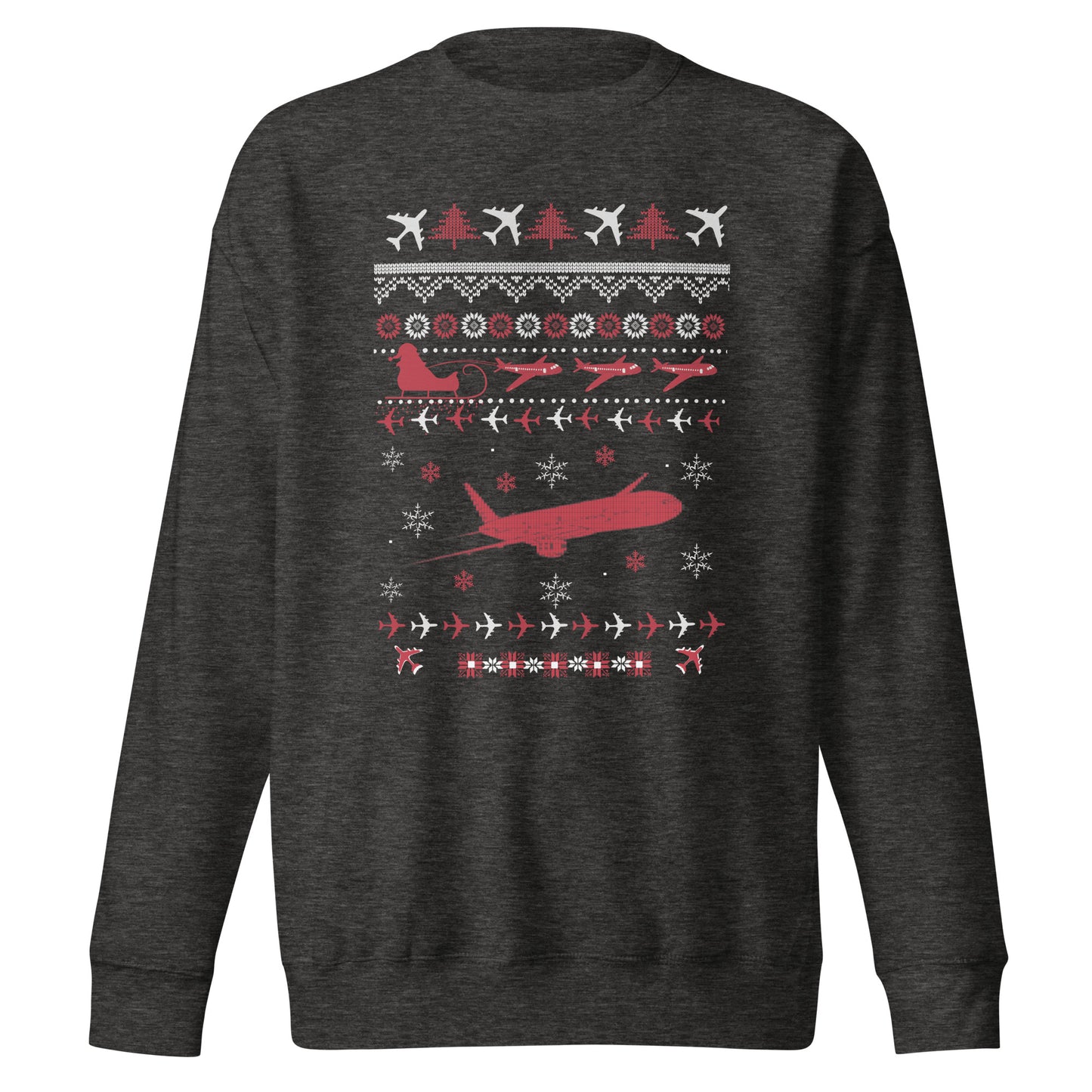 Ugly Christmas Sweater by Passenger Shaming - UNISEX - Charcoal