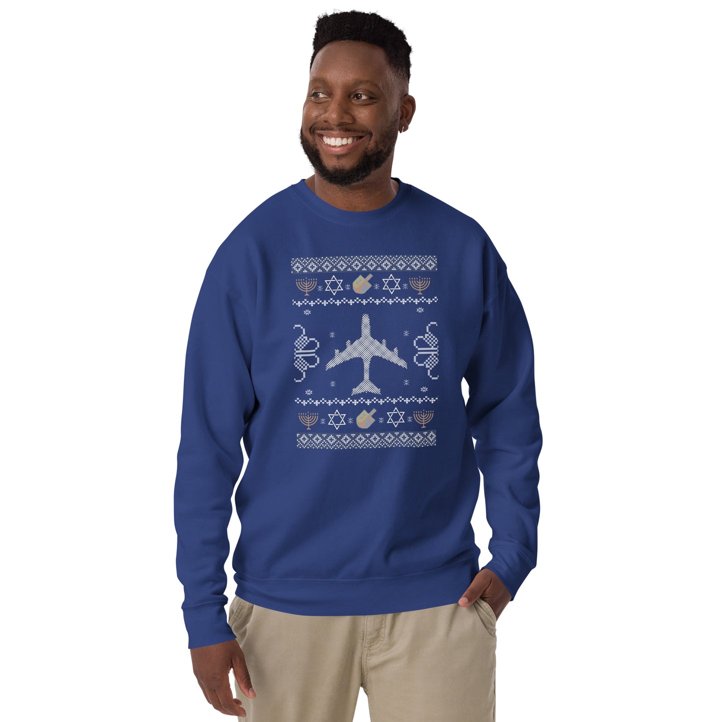 Ugly Hanukkah Sweater by Passenger Shaming - UNISEX