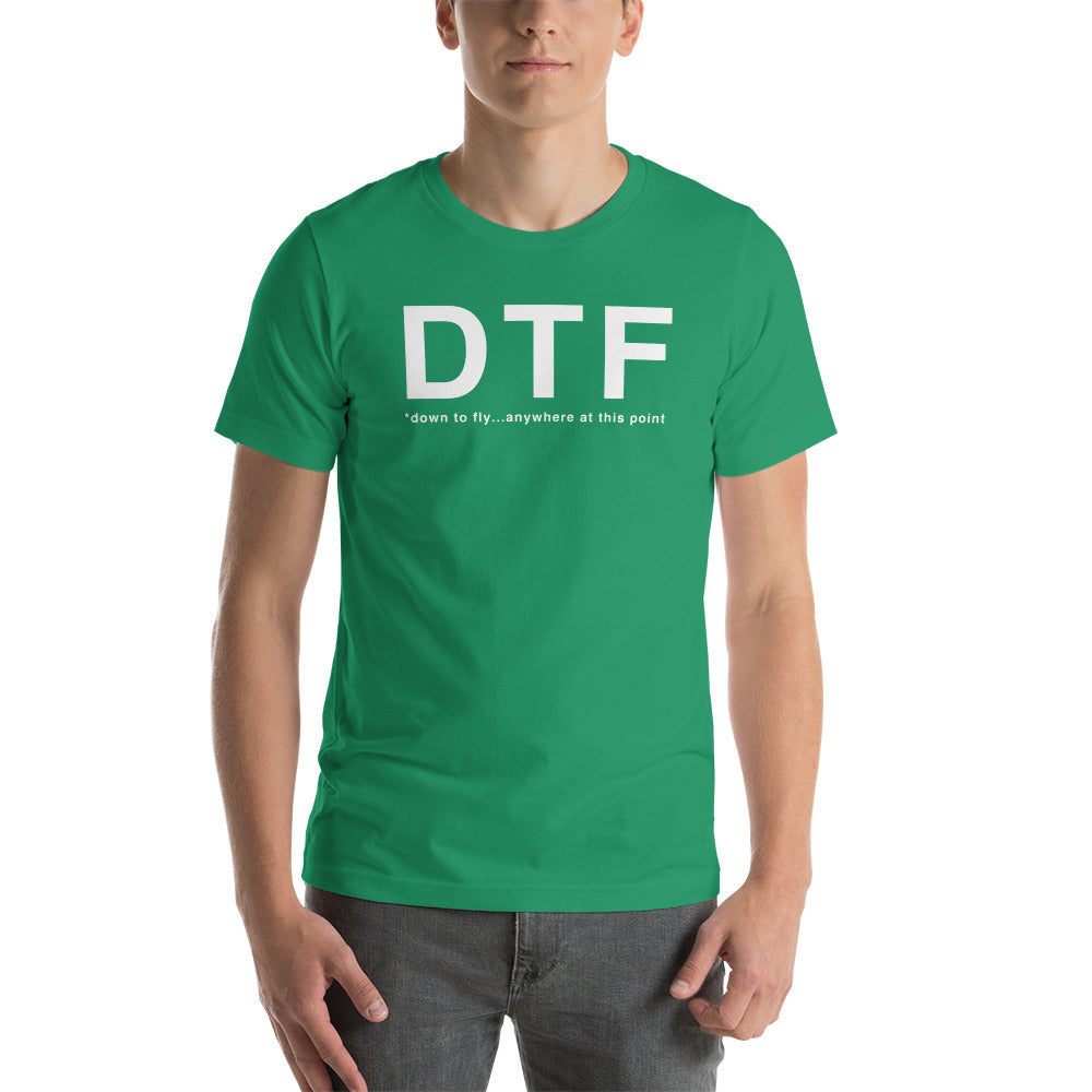"DOWN TO FLY" Tee - UNISEX - 6 COLORS