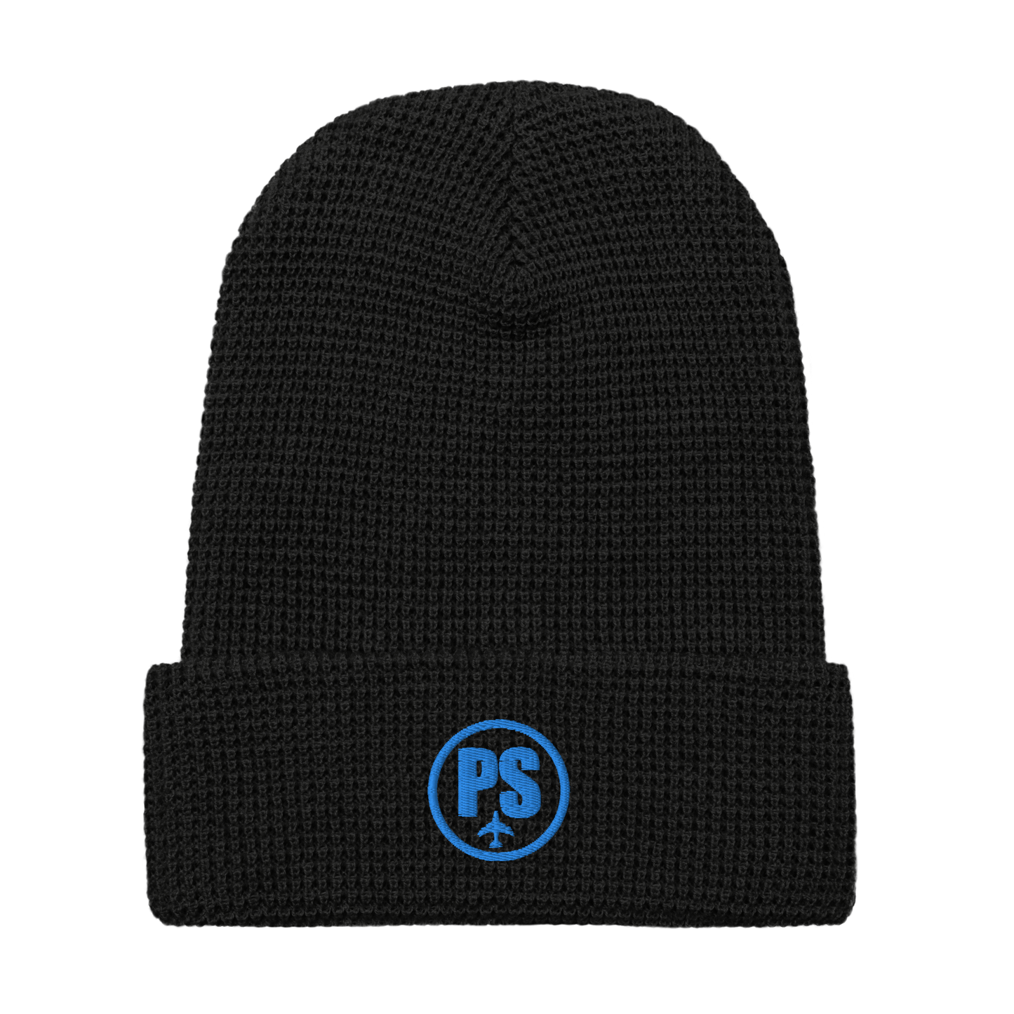 Passenger Shaming Logo Waffle Beanie  - Embroidered - UNISEX
