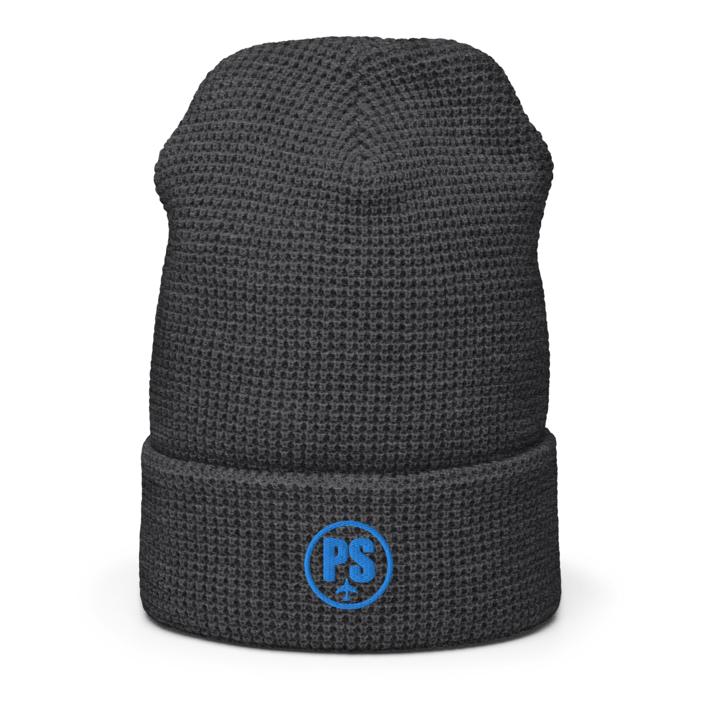 Passenger Shaming Logo Waffle Beanie  - Embroidered - UNISEX