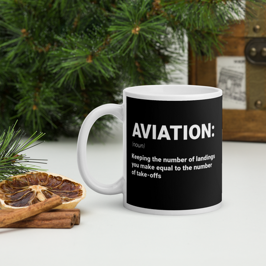 "AVIATION" Defined Mug - 11oz