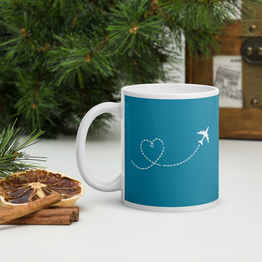 "Just Plane Love" Mug - 11oz